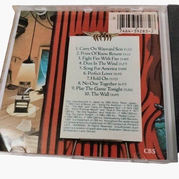 The Best Of Kansas CD - Picture 5 of 5